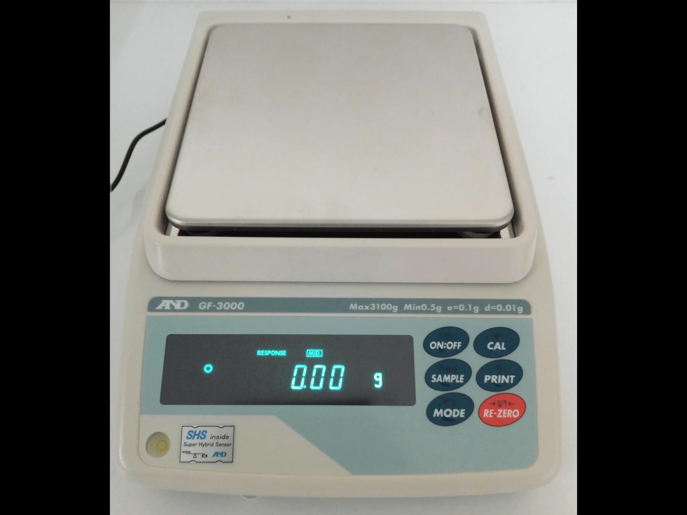A&D GF-3000 Precision 2-Place Balance
