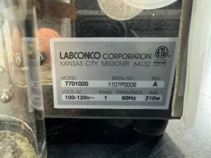 Labconco CentriVap micro Infrared Centrifugal Evaporator, 4 of 4