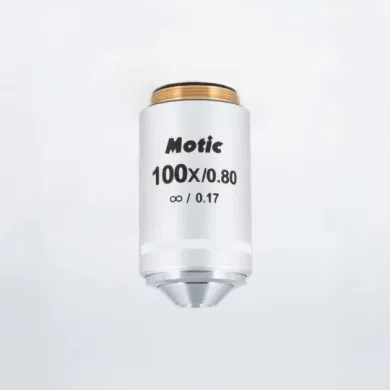 MOTIC CCIS Plan Achromatic Objective UC 100X/0.8 Dry, WD 1.7mm for Panthera & PA Series