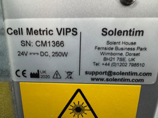 Solentim Cell Metric VIPS Automated Cell Imaging and Seeding System-cover