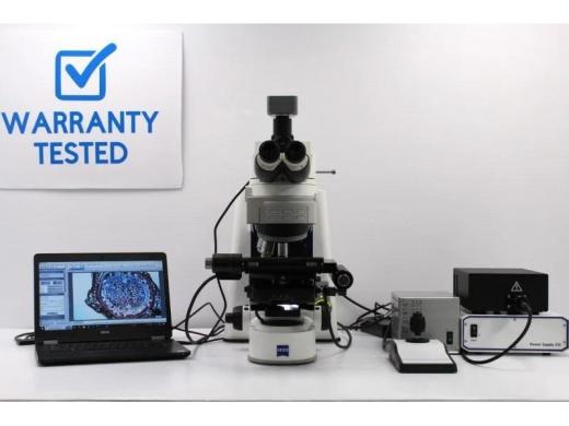 Zeiss AXIO Imager.M2 LED Motorized Upright Fluorescence Microscope with New Filters-cover
