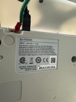 Keyence SJ-F2500 Static Ion Fan for Electrostatic Charge Neutralization-cover
