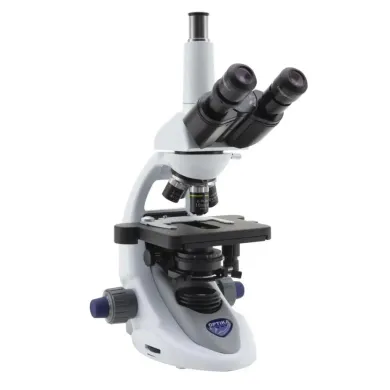 IOS B-290 Trinocular Brightfield Microscope with 1000x Magnification and IOS N-PLAN Objectives