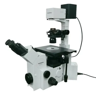 Olympus IX70 Inverted Microscope with Phase and Relief Contrast
