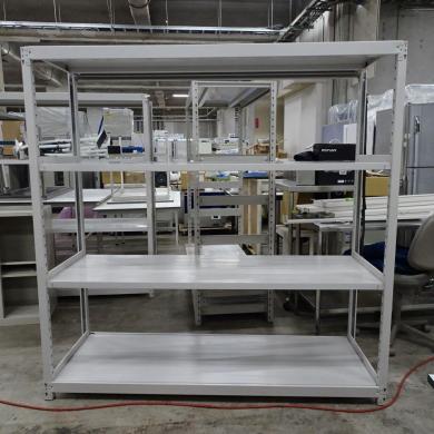 Steel Laboratory Storage Shelf Model 4195, Dimensions 180×60×180 cm-cover