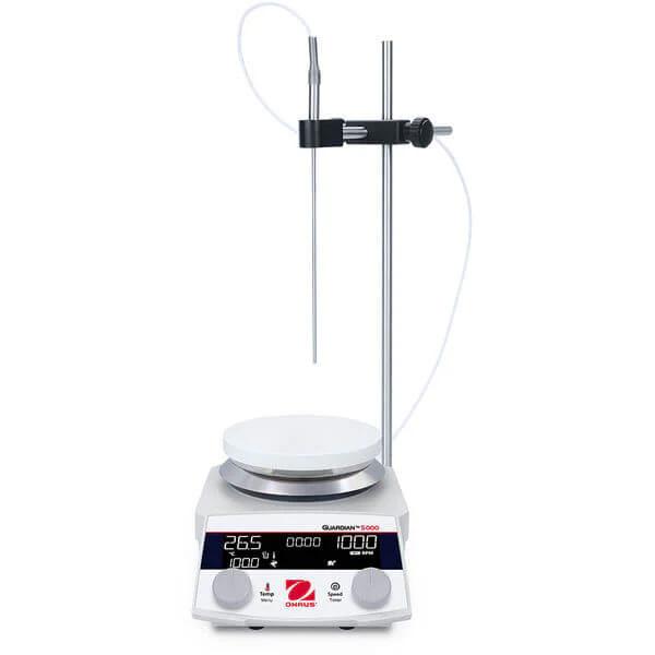 Ohaus e-G52HSRDA Hotplate Stirrer with Digital Control and Ceramic-Coated Aluminum Plate
