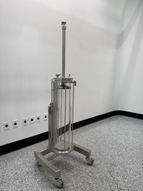 GE Healthcare AxiChrom Glass Process Chromatography Column with Mobile Stand-cover