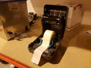 Zebra GK420t Monochrome Label Printer, 4 of 7