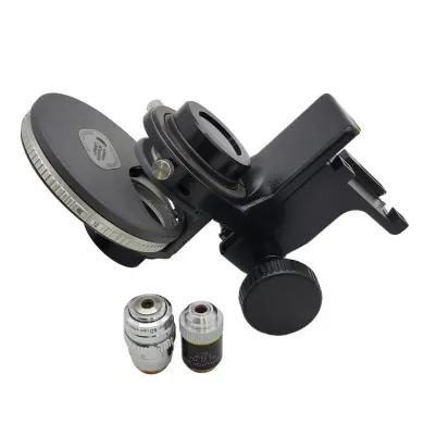 Nikon Diaphot 300 Microscope with Hoffman Modulation Contrast Condenser and Objectives