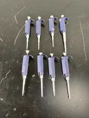 Rainin Pipet Lite Single Channel Pipettes - Quantity 8-cover