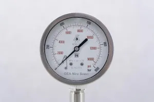 GEA Niro Soavi OM 74-05 Mechanical Manometer, 3 of 3