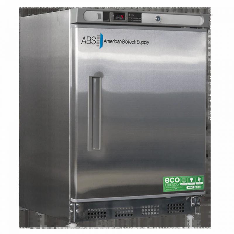 ABS 4.5 Cu Ft Premier Undercounter Stainless Steel Refrigerator Built-In ABT-HC-UCBI-0404SS