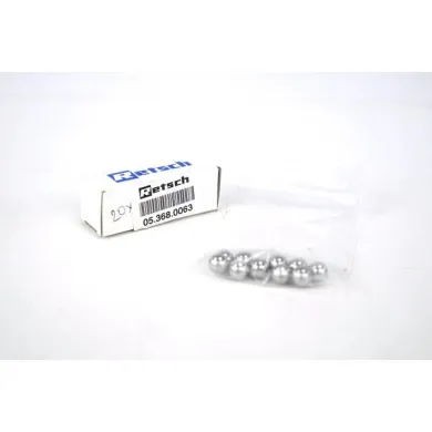 Retsch Stainless Steel Grinding Balls 05.368.0063