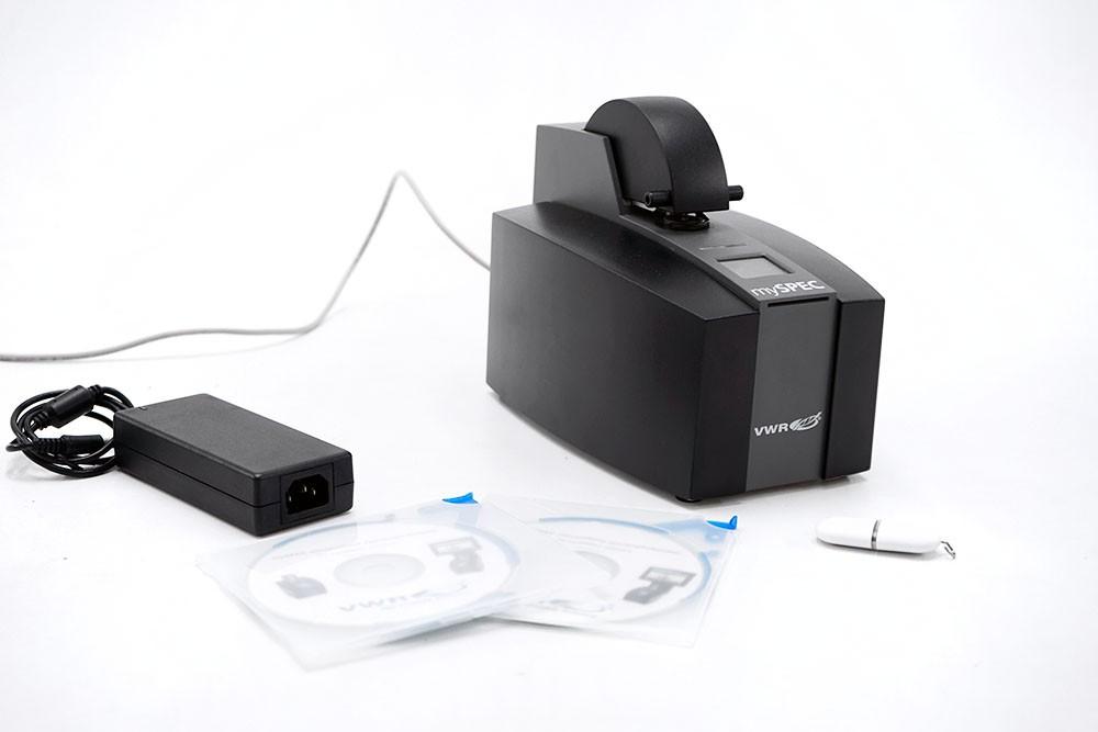 VWR MySpec UV-Vis Microvolume Spectrophotometer, NanoDrop, 190–840 nm