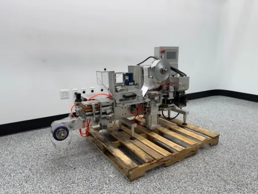 Jornen DPP 80 Industrial Packaging Machine with Automated Film Handling and Touchscreen Control