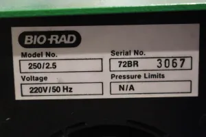 Bio-Rad 250/2.5 Laboratory Power Supply, 2 of 2