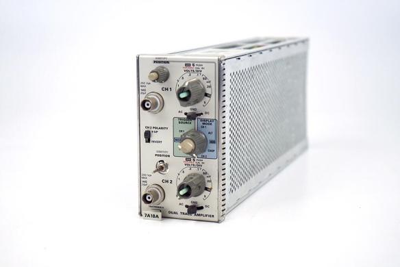 Tektronix 7A18A Dual-Trace Channel Plug-In Amplifier for 7000-Series Oscilloscopes-cover