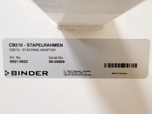 Binder CB210 Stacking Adapter 86x76x15 cm for Laboratory Use, 5 of 5