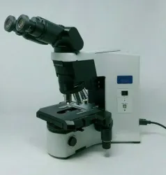 Olympus BX45 Microscope with Nanodyne LED, 5-Position Nosepiece, Tilting Binocular Head, 7 of 7