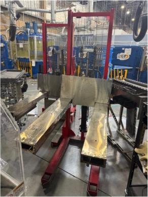 Dayton 4VMD9 Manual Hydraulic Forklift for Industrial Material Handling-cover