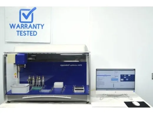 Eppendorf epMotion 5075 Automated Liquid Handling System for Precise Pipetting and Sample Preparation