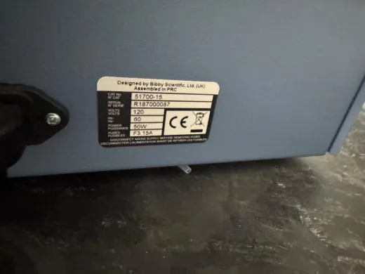 Cole-Parmer Model 51700-15 Laboratory Rotator with Digital Speed Control and Roller Platform