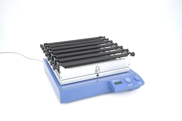 IKA KS 501 D Digital Orbital Shaker, 15 kg Load, 7 Mounting Bars