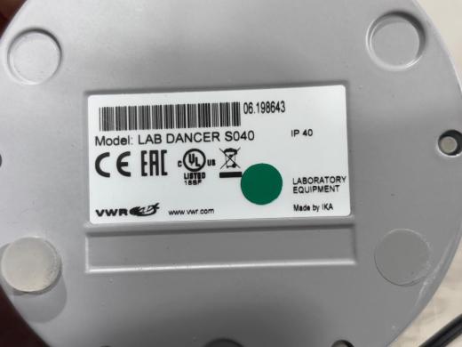 VWR LAB DANCER S040 Compact Vortex Mixer for Sample Mixing-cover