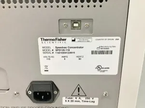 Thermo Scientific SPD120 Speedvac Concentrator with PTFE-coated Chamber and Microtube Rotor, 11 of 11