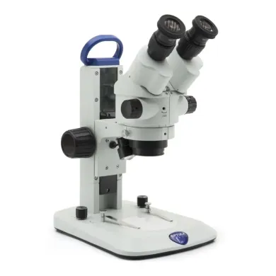 SLX Trinocular Stereomicroscope 7x-45x with Fixed Arm and LED Incident & Transmitted Lighting