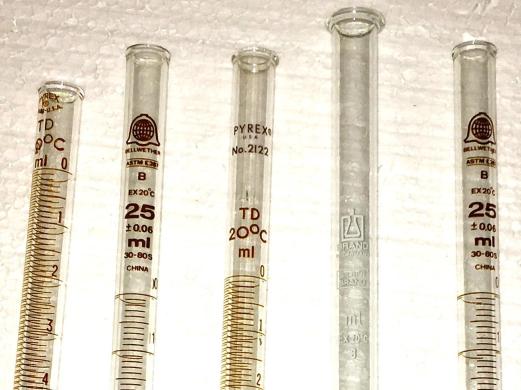 Corning PYREX 2122A Class B 25mL Dispensing Burette-cover