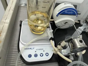 Cole-Parmer Model 900-2200 Tangential Flow Filtration (TFF) System with Peristaltic Pump and Stirrer, 2 of 3