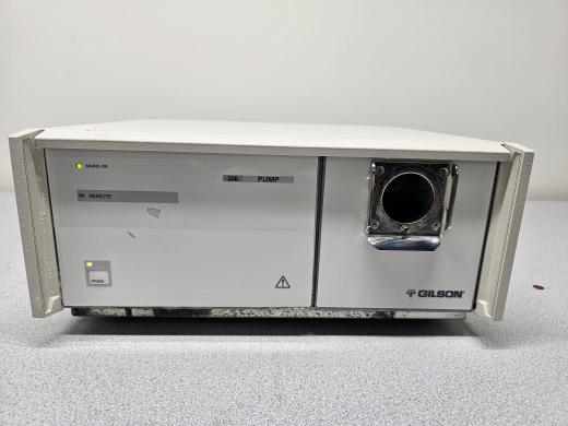 Gilson Model 306 Chromatography Slave Pump Controlled by Software-cover