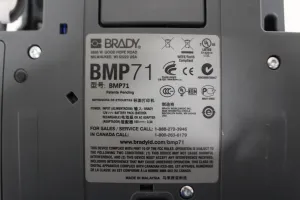 Brady BMP71 Thermal Transfer Label Printer for Laboratory and Industrial Identification, 2 of 3