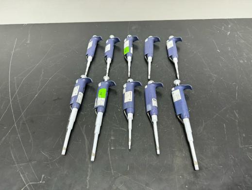 Rainin Pipet-Lite Single Channel Micropipettes Set of 10 for Precise Liquid Handling-cover