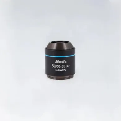 Motic LM Plan Achromatic BD 50X/0.55 Darkfield Microscope Objective for AE2000MET