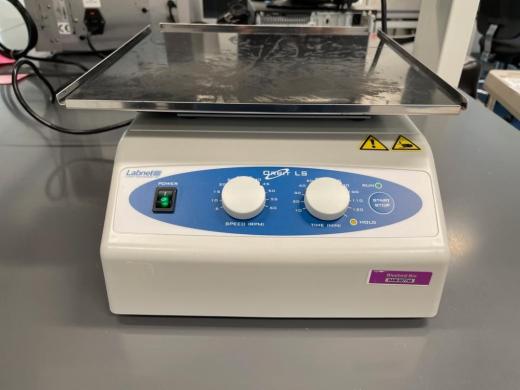 Labnet Orbit LS Benchtop Orbital Shaker with Adjustable Speed and Timer Controls-cover