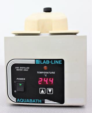 Lab-Line Aquabath Model 098330 Digital Water Bath 2L, 65°C Max Temperature-cover