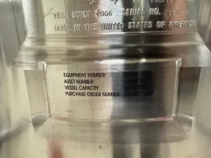 Feldmeier 140L Stainless Steel Agitated Reactor with Lightning Motor, 4 of 4