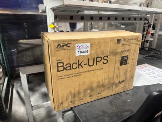Unused APC Back-UPS Uninterruptible Power Supply-cover
