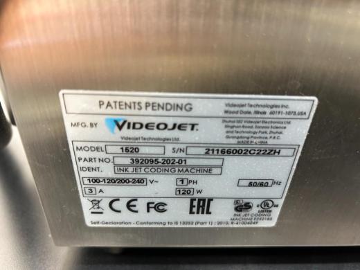California Advanced Labeling TubeWriter 360 with Videojet 1520 Inkjet Coding System-cover