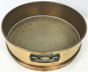 Fisherbrand 12" All Brass US-Standard Sieve Kit with 3 Sieves, 2 of 5