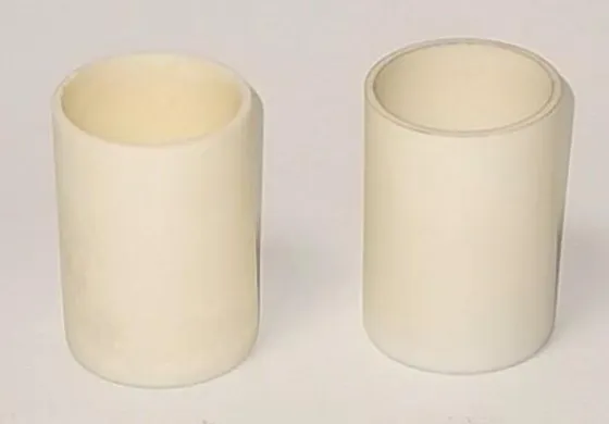 Alumina Ceramic Cylindrical Crucible Set - Assorted Volumes