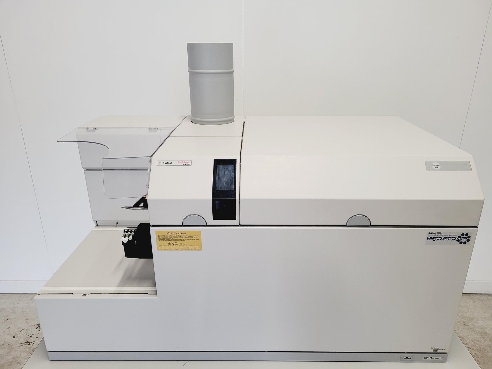 Agilent 7500c ICP-MS G3155A Inductively Coupled Plasma Mass Spectrometer
