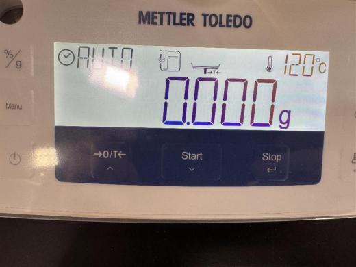 Mettler Toledo HE53 Moisture Analyzer with Integrated Heating and Weighing Module-cover