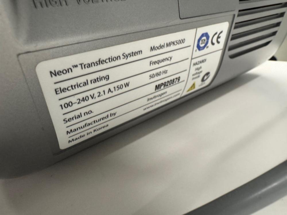Invitrogen Neon Transfection System MPK5000 Electroporation Device for Cell Transfection
