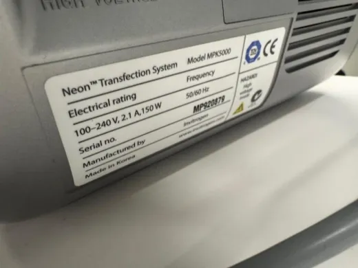 Invitrogen Neon Transfection System MPK5000 Electroporation Device for Cell Transfection