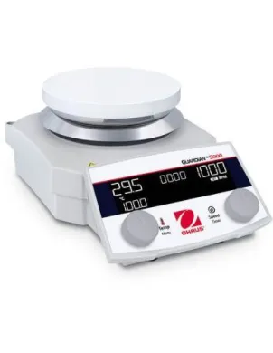 Ohaus Guardian 5000 Magnetic Hotplate Stirrer e-G52HSRDA with Advanced Safety and Control
