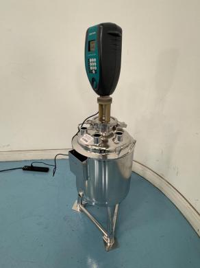 Alloy Products 25L Stainless Steel Portable Mixing Tank with Overhead Mixer and Tripod Stand-cover