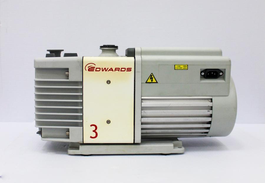 Edwards RV3 Rotary Vane Vacuum Pump, High Performance, 48 dB Noise, 120V
